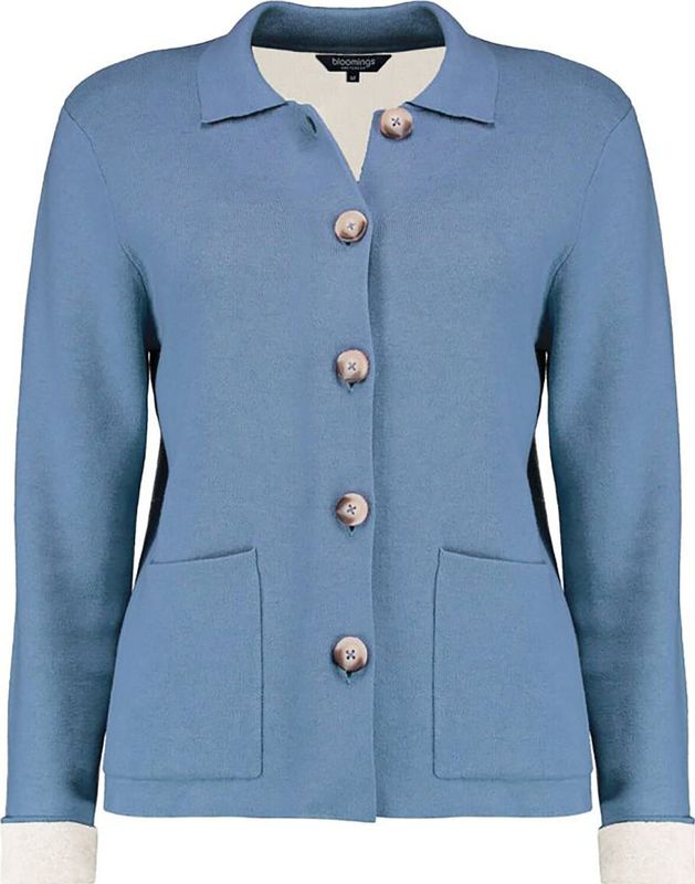 Bloomings - Vest Blazer - Blauw - Dames
