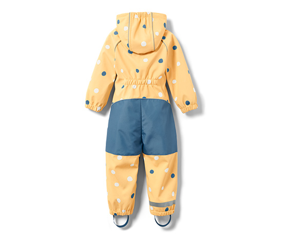 Kleinkind-Softshell-Einteiler, Punkte-Alloverprint