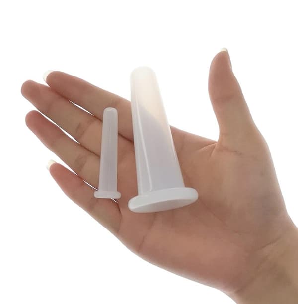 Vakuummassasje mot cellulitter - 7 deler - silikon