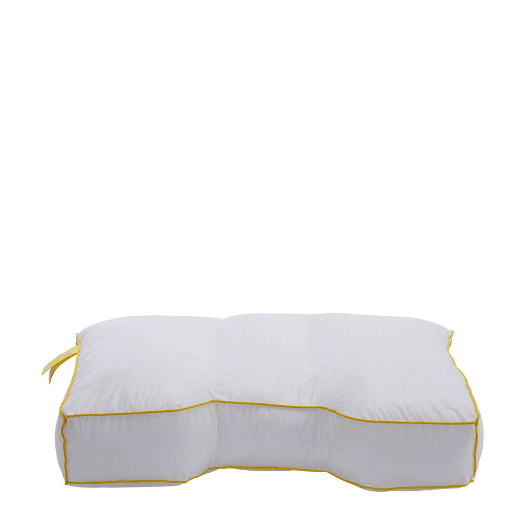 Goed kussensynthetisch hoofdkussen stevig (Comfort Geel) (60x70 cm)