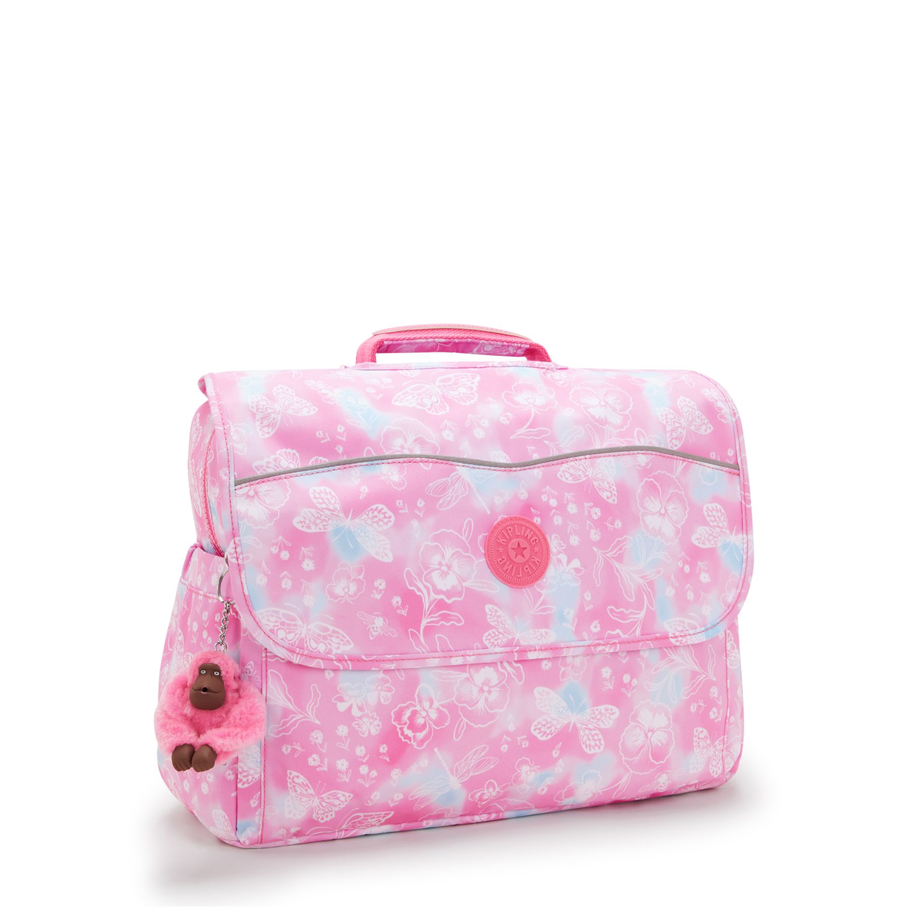CODIE M  Cartable de taille moyenne avec bretelles rembourrées ajustables - Garden Clouds