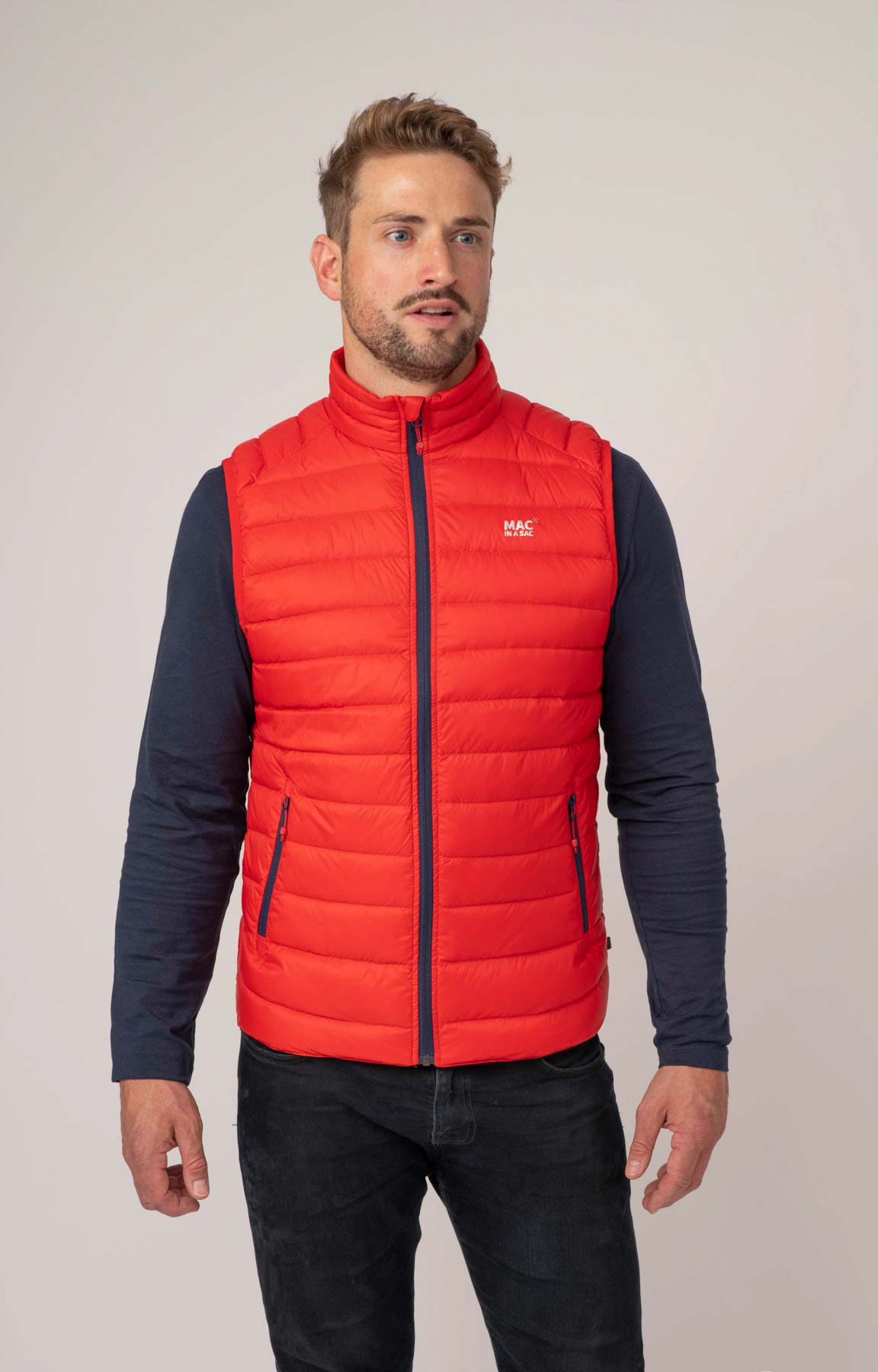Herren Daunengilet ALPINE RDS 90%Down,10%Feather
