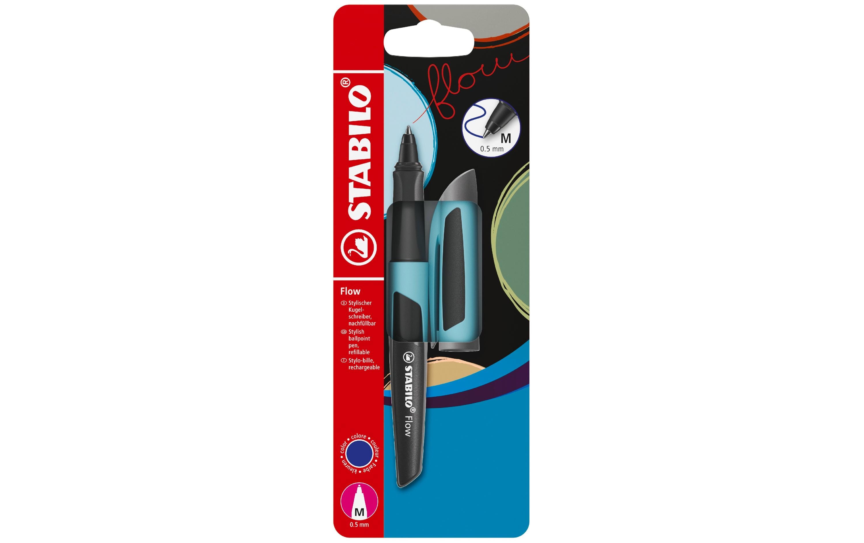 Kugelschreiber Flow Blister M, purist Blau, 1 StückKugelschreiber für Vielschreiber