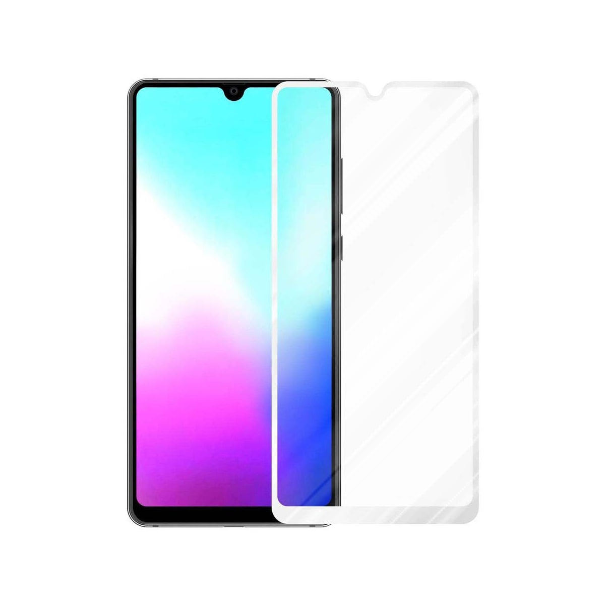 Huawei MATE 20 Skjermbeskytter Skärmskydd (hvit)