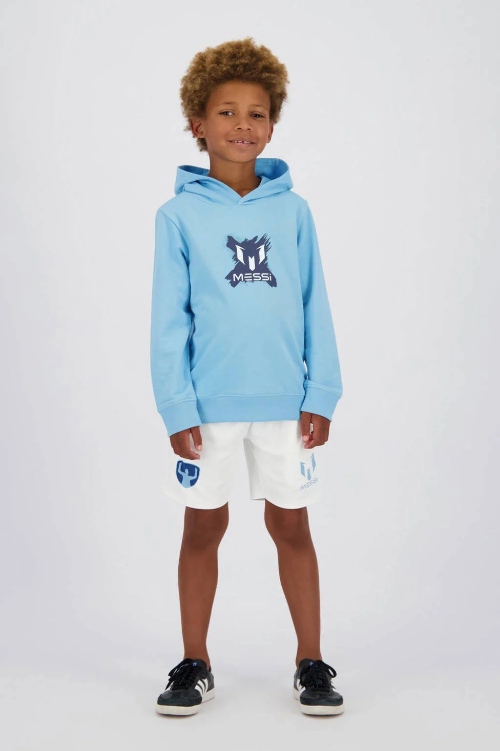 Messi hoodie lichtblauw