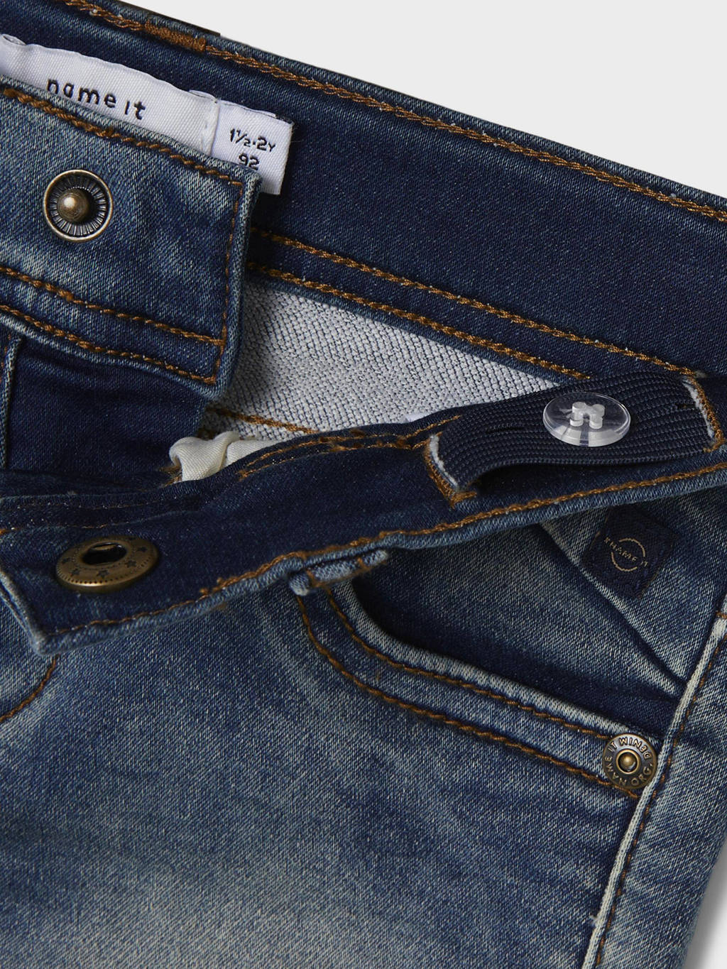 NAME IT denim short NMMTHEO THAYER medium blue denim