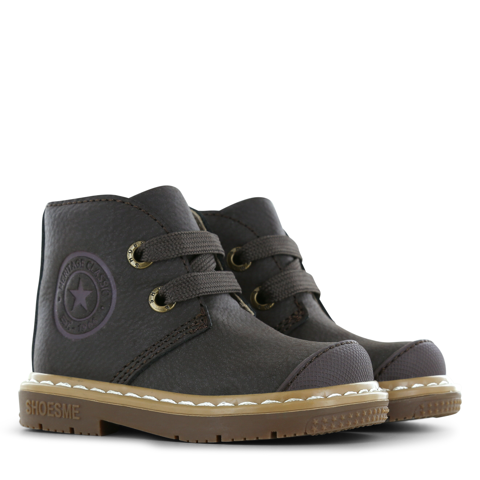 Shoesme Schnürschuhe dunkelbraun
