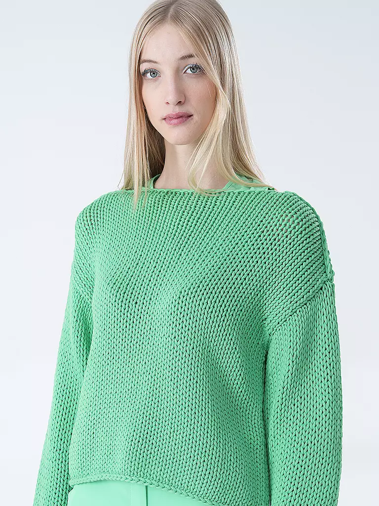 MARC CAIN Pullover grün