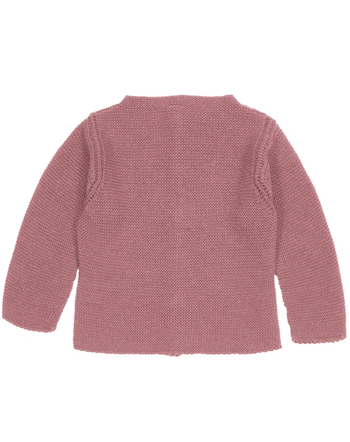 Strick-Cardigan LUC TOUJOURS in berry