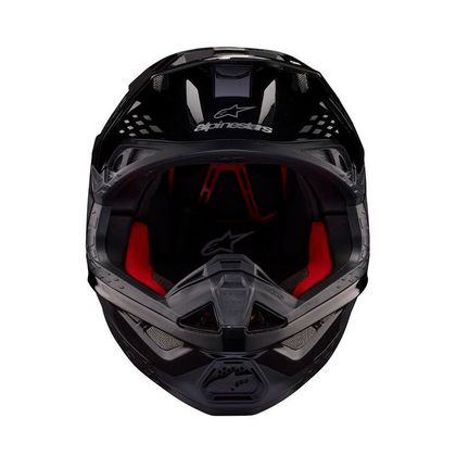 Casque cross Alpinestars SUPERTECH S-M10 - FLOOD 2023 - Noir / Gris