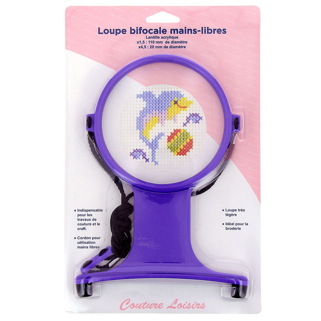 Loupe broderie