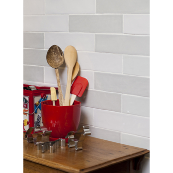 Wandtegel Isar wit 7,5x15 cm 0,5m²