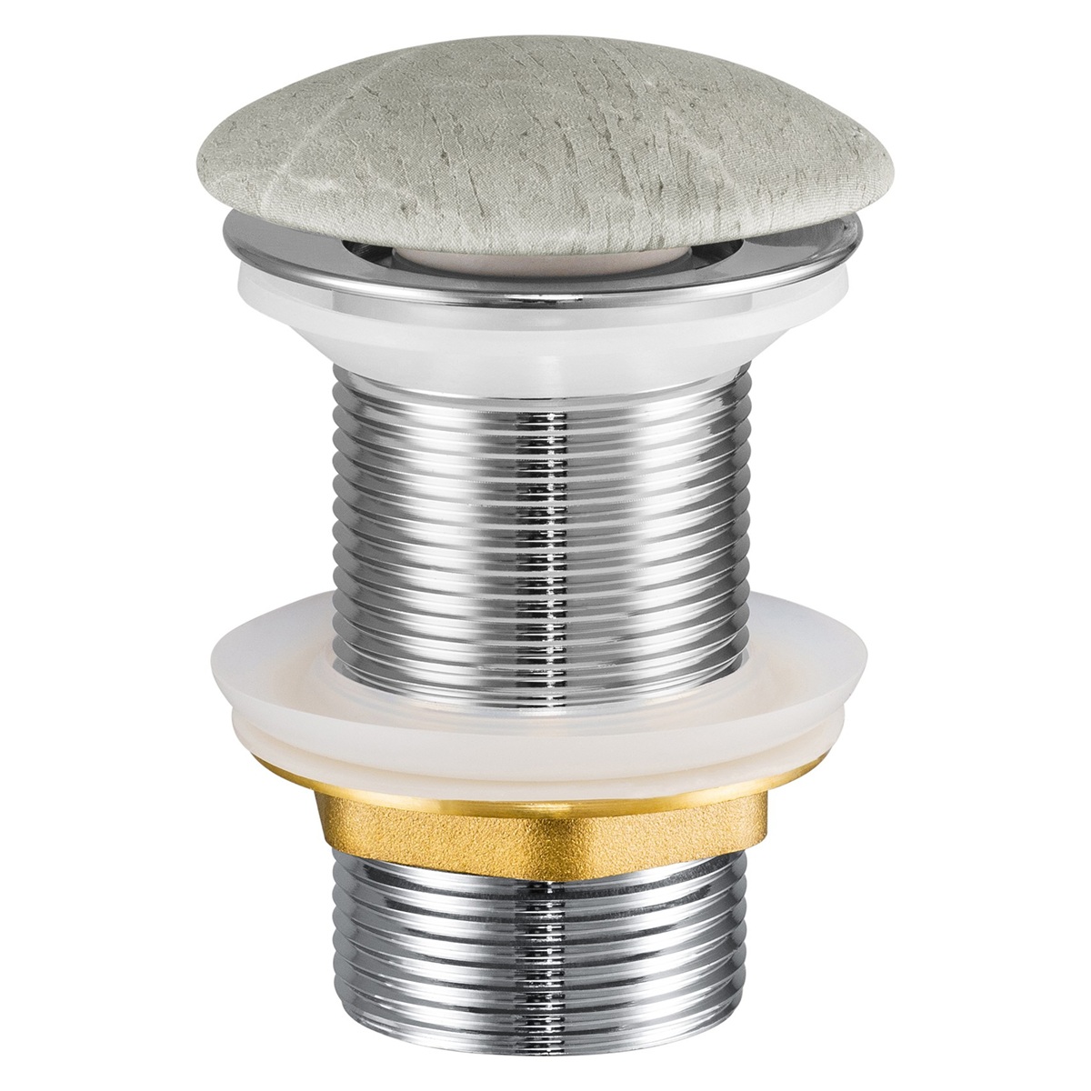 Comad afvoerplug met clicksysteem lichtgrijs