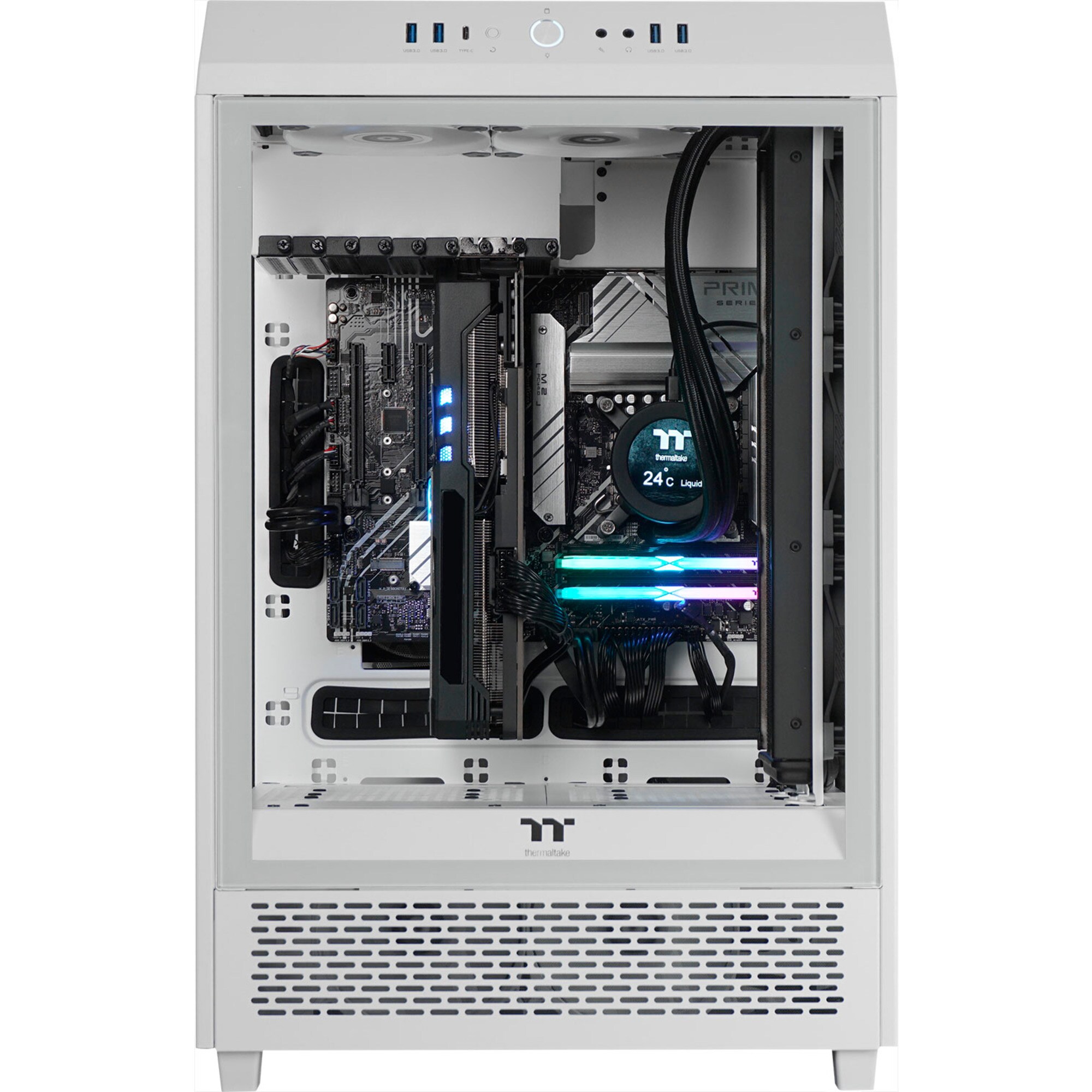 Thermaltake Gaming-PC Triton V2 Snow
