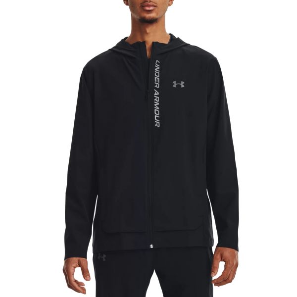 Under Armour Casaco Homem com Capuz Outrun the Strom 1376794-002 L Preto
