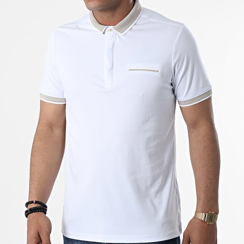 Polo A Manches Courtes 569 Blanc