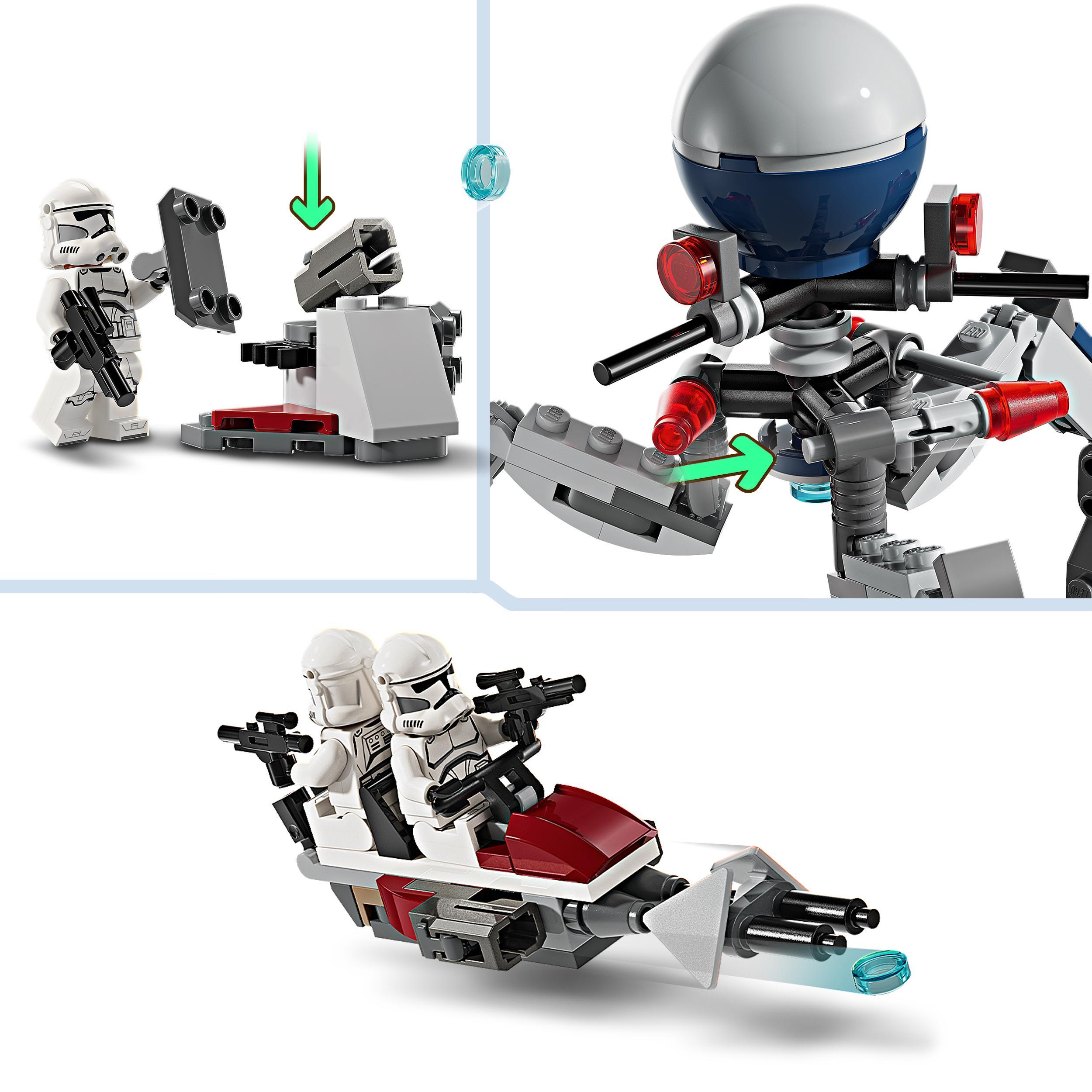 LEGO® Star Wars™ 75372 CLONE TROOPER™ & BATTLE DROID™ BATTLE PACK