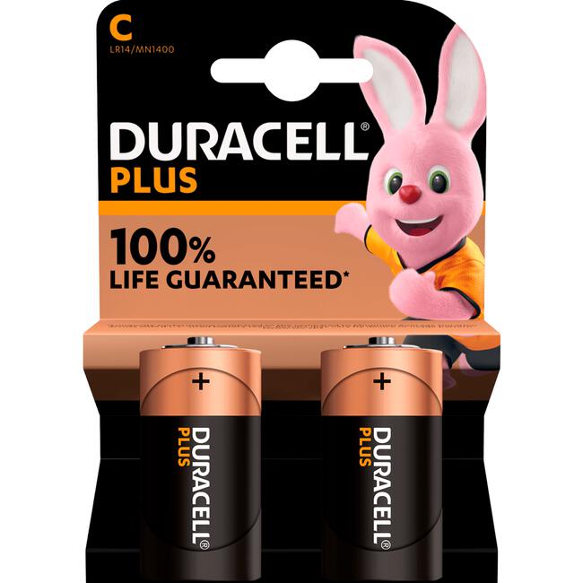 Duracell Batterijen Duracell Alkaline Plus C