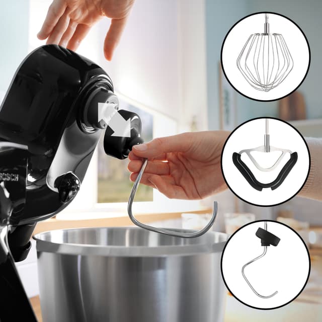 Bosch Series 4 køkkenmaskine MUM5XC4E (sort)