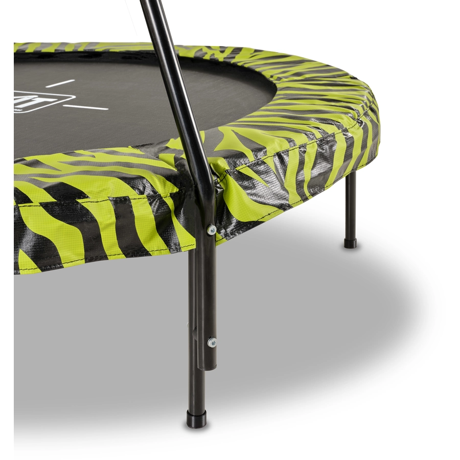 EXIT Tiggy junior Trampolin mit Griffstange ø140 cm, schwarzgrün