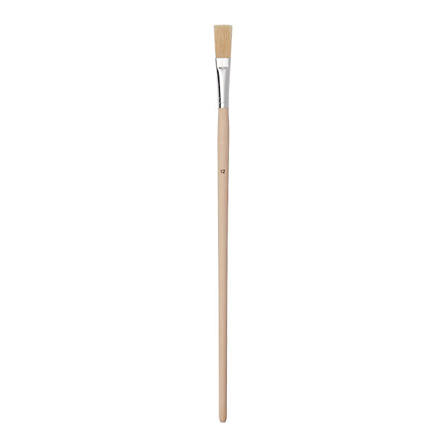 Pinceau d'artiste en bois GoodHome L.31 x l.1,2 cm