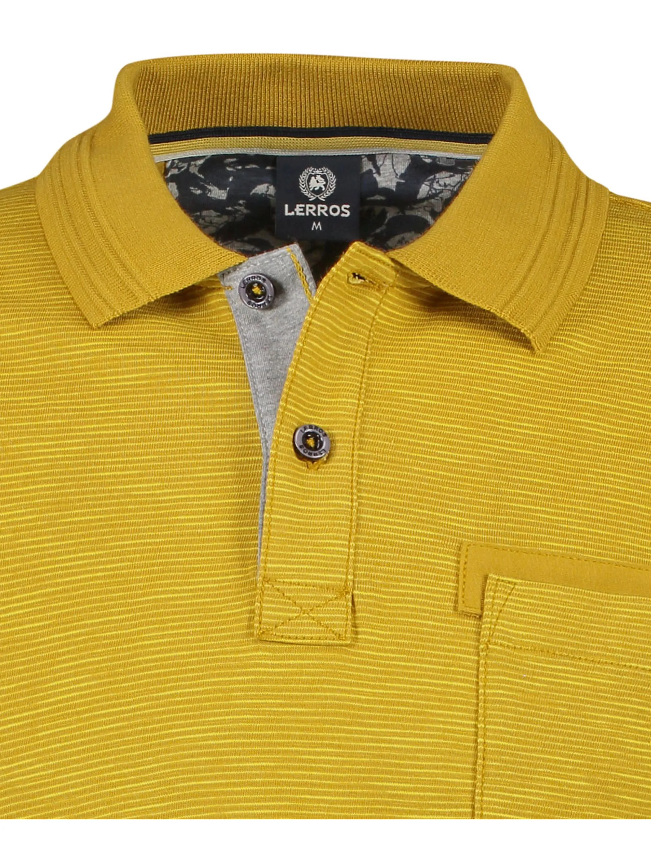 Herren langarm Polohemd