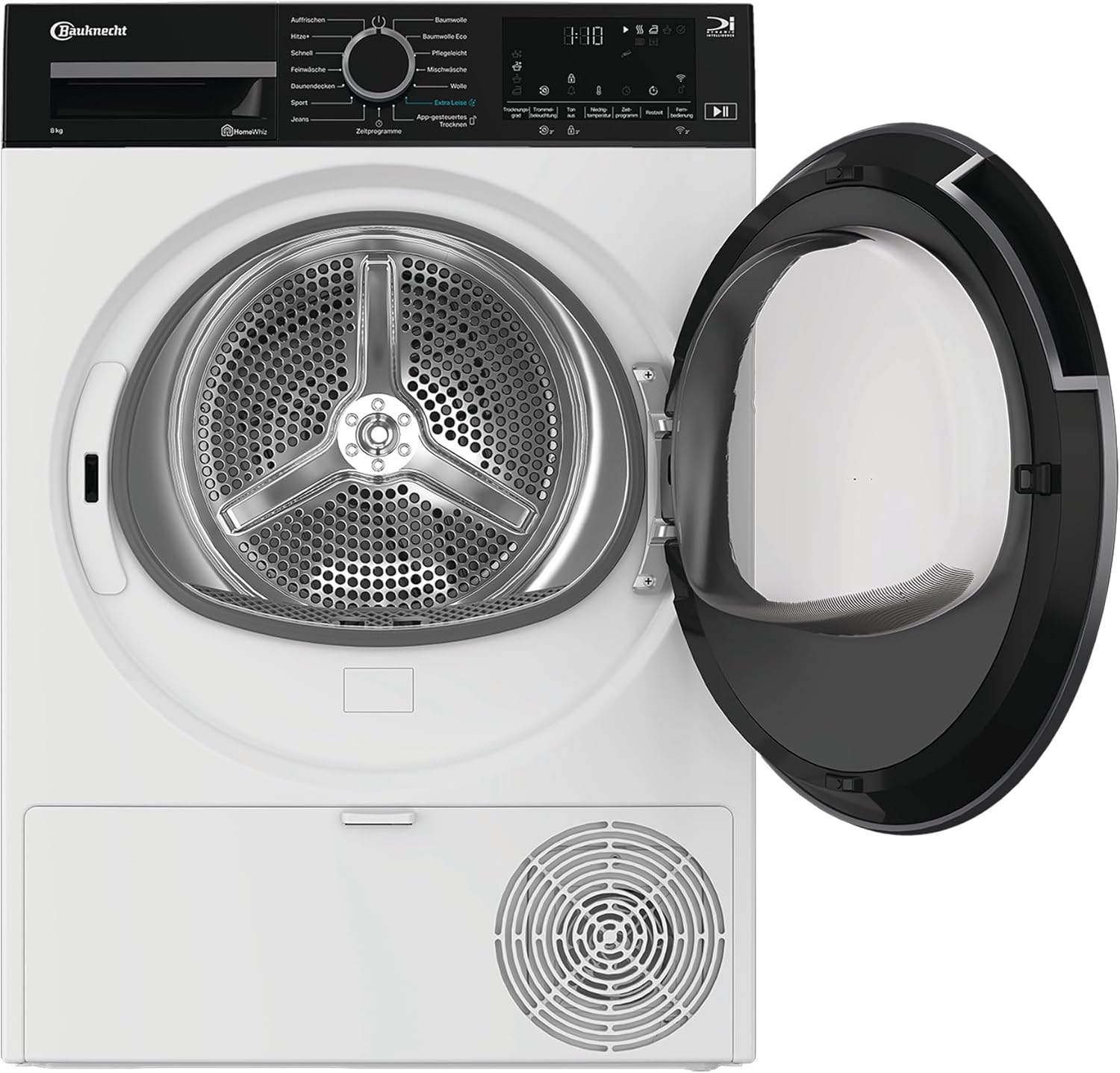 Bauknecht BT 8RC WS Wärmepumpentrockner /8 kg/EEK C/Precision Dry - Intelligentes Trocknen/Adaptive Dry/HomeWhiz, weiss