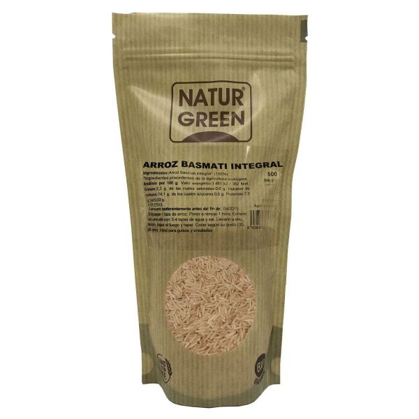 Naturgreen Arroz Basmati Integral Bio 500 g