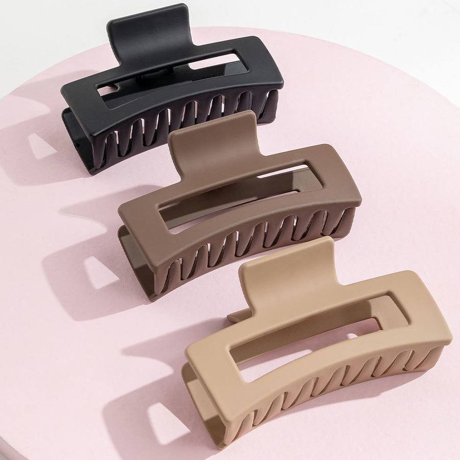 Brushworks Classic Claw Clips 3pcs