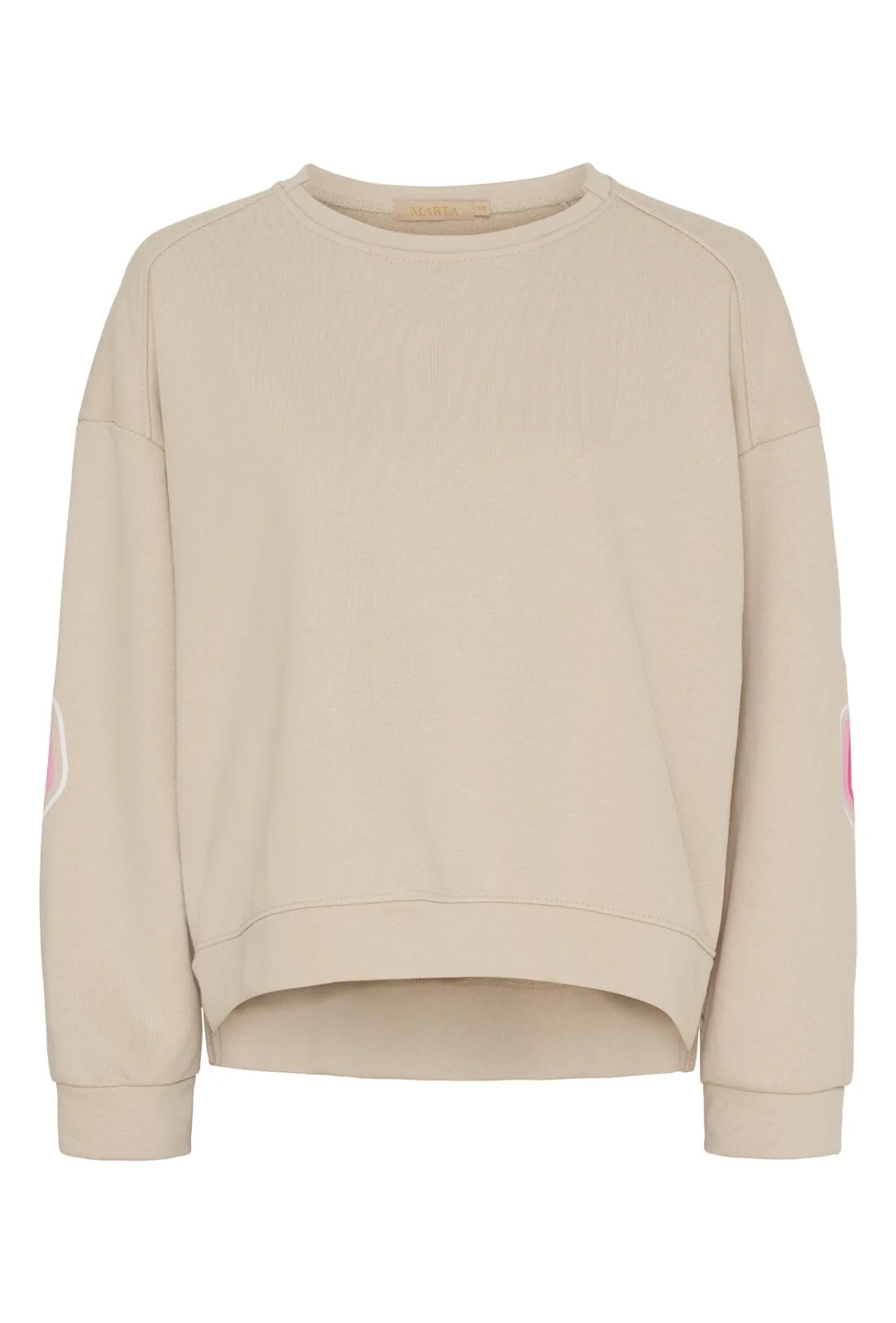 Marta Du Chateau Mdcnadine Sweatshirt 69407 beige