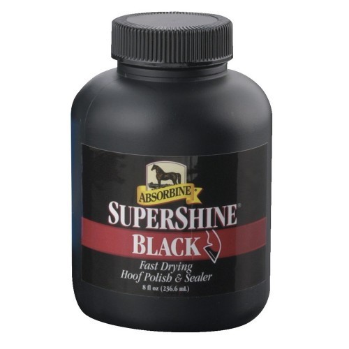 Creme para cascos de cavalo Absorbine SuperShine, preto