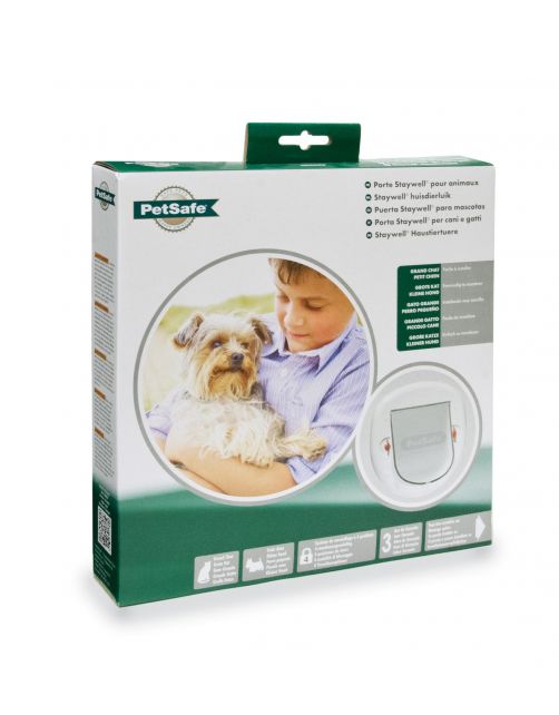 Petsafe Dierenluik 280 Slim Big Cat M - Kattenluik - 29.4x5x29.9 cm Wit