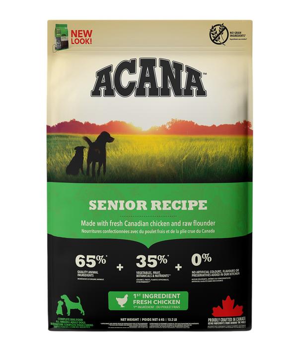 ACANA Trockenfutter für Hunde Heritage Senior