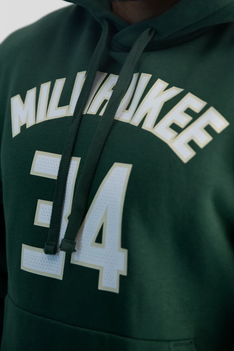 Nike Milwaukee Bucks Essential Giannis Antetokounmpo Herren Hoodie