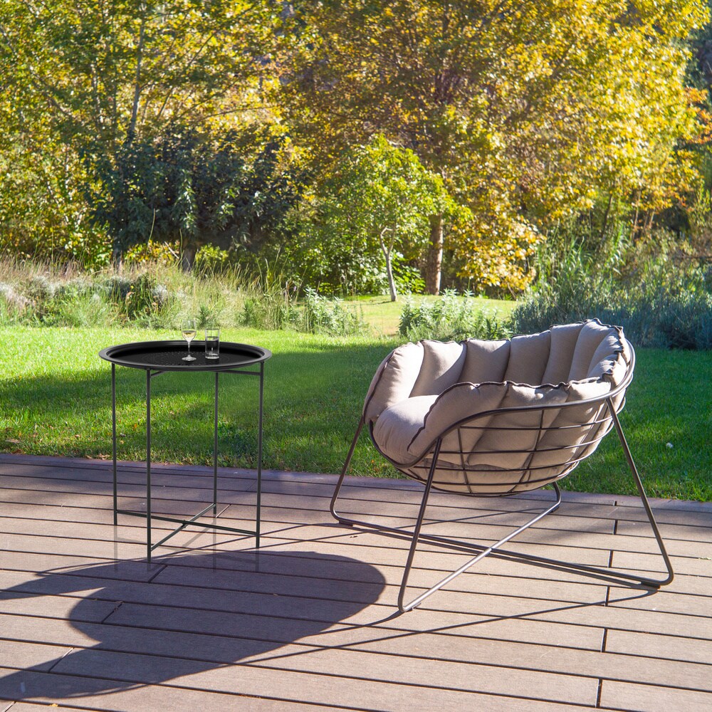 Beistelltisch ALLRUND Stahl hjh LIVING
