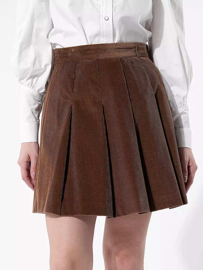 WEEKEND MAX MARA Cordrock ZUCCA braun