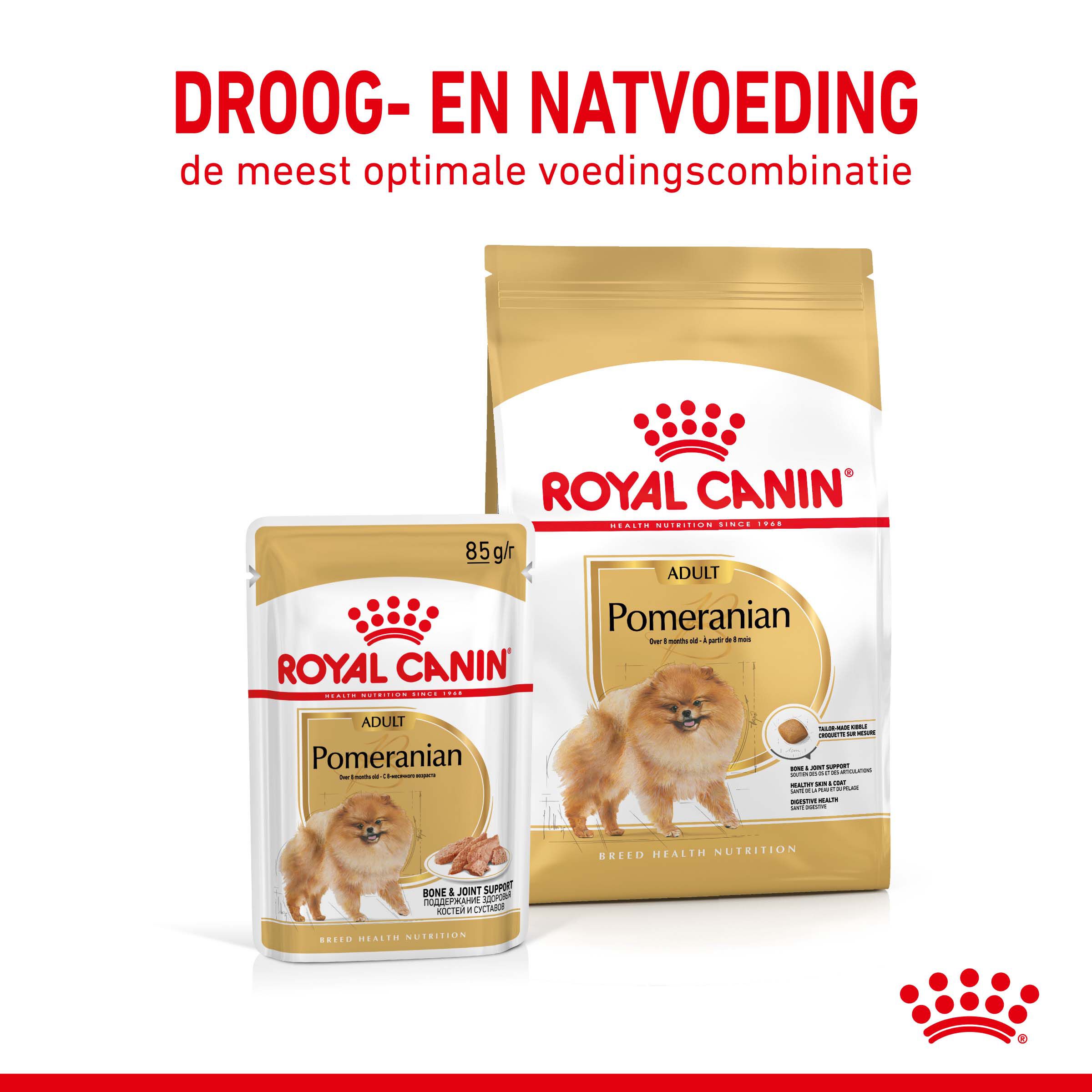 Royal Canin BHN Pomeranian  Adult - Hondenvoer - 12x85 gram - 85 Gram - gevogelte