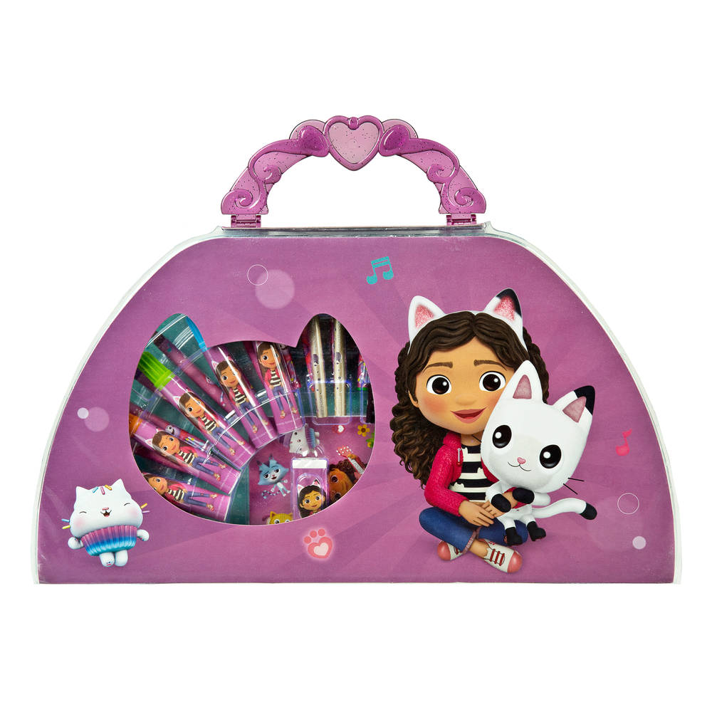 Gabby's Poppenhuis kleurkoffer 51-delig
