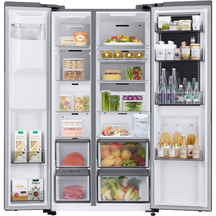 Samsung Side-by-Side RH68B8541S9/EG Edelstahl Look - interner Wassertank