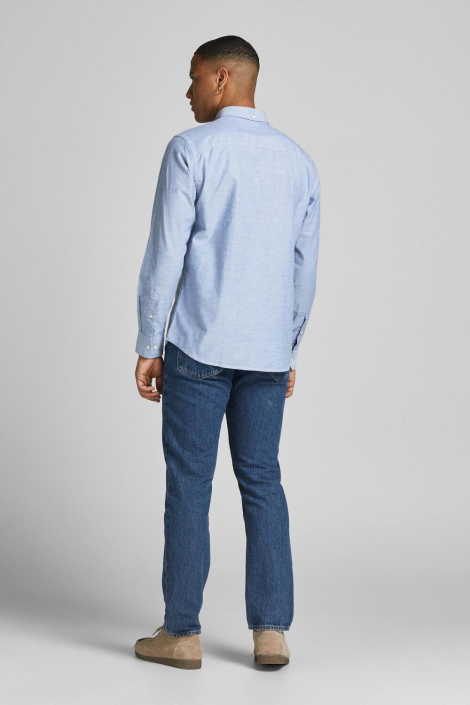 Jack & Jones blauwe heren overhemd