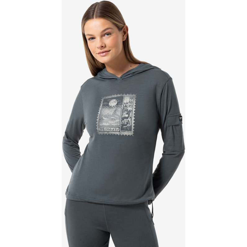 Super.Natural Damen Stamp Light P Hoodie