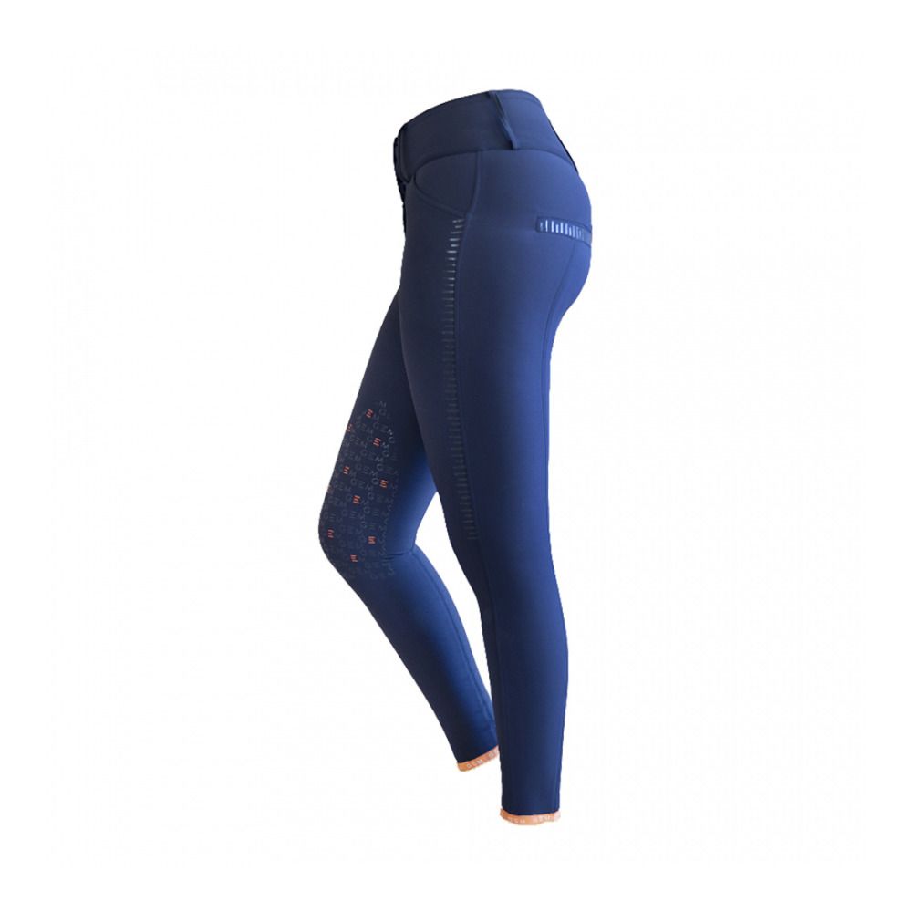 Gem DORADO - Pantalon siliconé Femme bleu marine