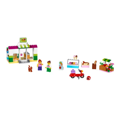 LEGO® Juniors 10684 Supermarkt Koffer, pink