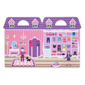 Melissa & Doug - Genanvendelige Hævede Klistermærker - Dress-Up