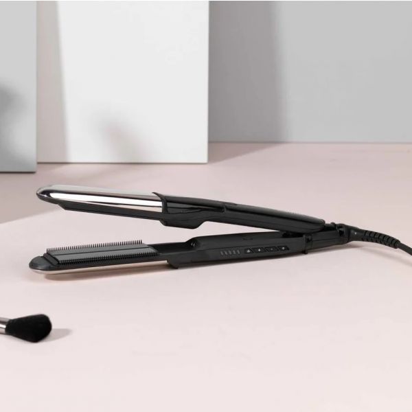 Alisador de Cabelo Babyliss Vapor 2em1 ST496E Diamond Ceramic