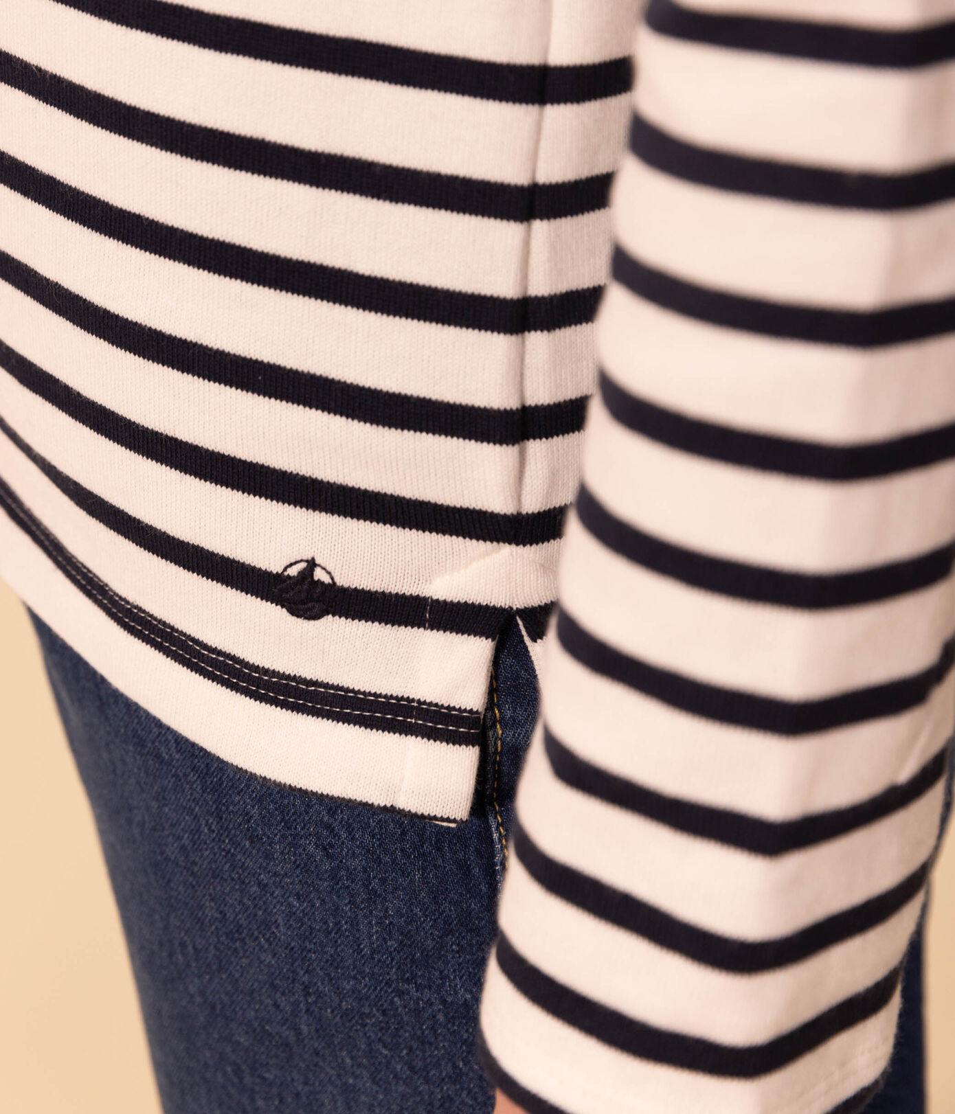 Marinière en coton Femme