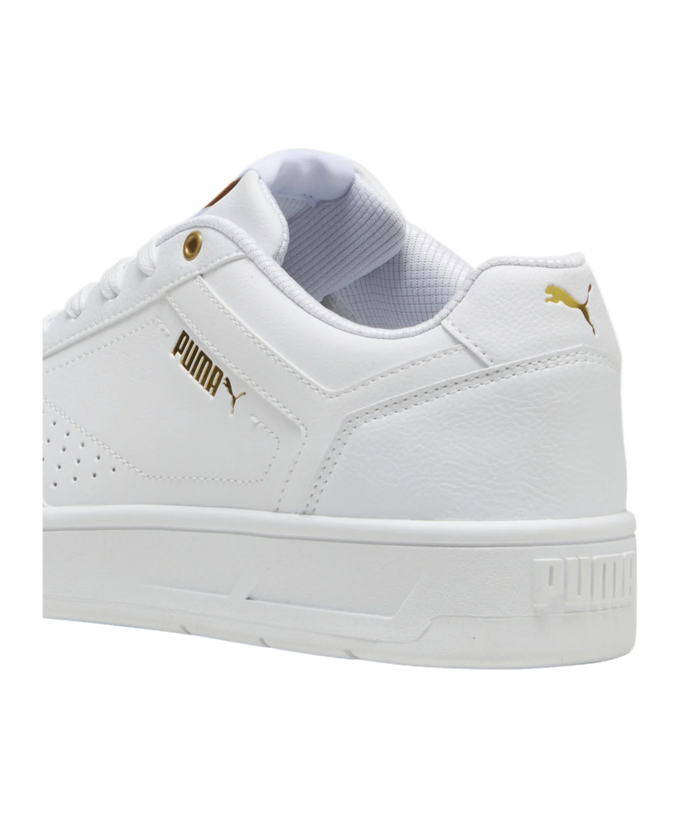 PUMA Court Classic Weiss Gold F01
