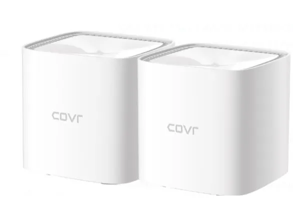 D-Link Covr Whole Home COVR-1102 - Wi-Fi-system - (2 extendere) - op til 325 kvm 1GbE - Wi-Fi 5 - Dual Band