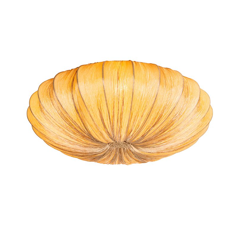 Japandi plafondlamp beige 60cm 5-lichts - Plu