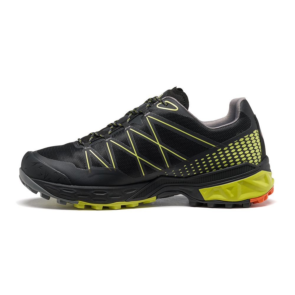 Asolo TAHOE GTX - Chaussures trekking Homme black/safety yellow